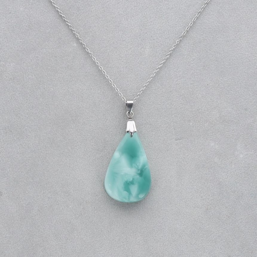 Hémimorphite Cabochon percé 24